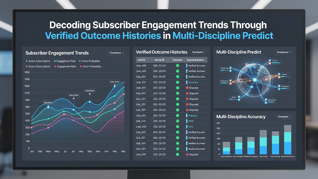 Graph illustrating retention cycles and network dynamics in multi-discipline prediction platforms