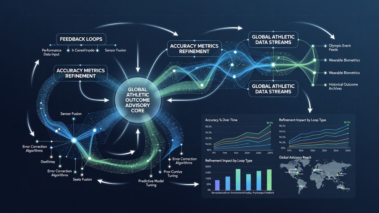 Global map highlighting data exchange routes between athletic advisory networks in different regions