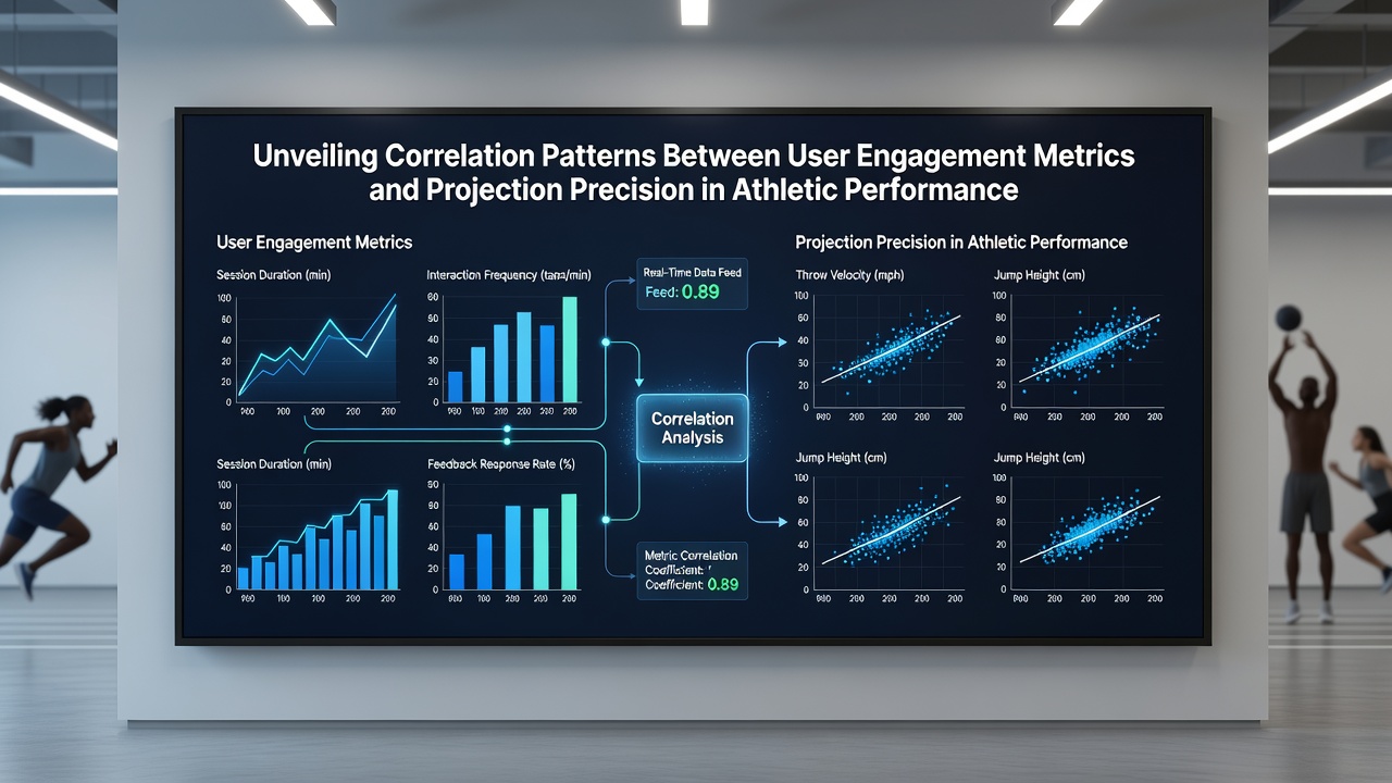 Network graph illustrating connections between engagement levels and forecast accuracy improvements